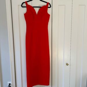 Emilia Wickstead Red Dress